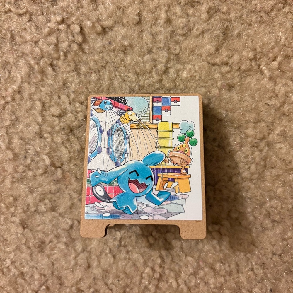 japan pokemon center Wynaut and poliwhirl sento stand clip
